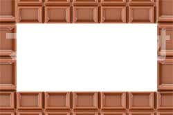 板チョコレートのフレーム