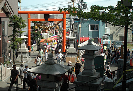 手稲神社の祭り