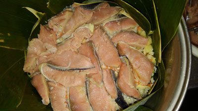 鮭　飯寿司　レシピ
