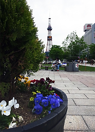 札幌大通公園　テレビ塔